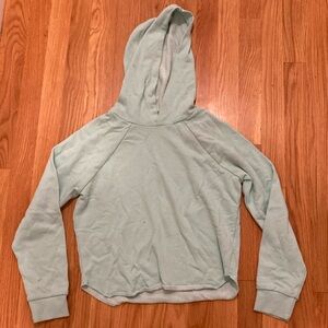 Teal and cropped girls hoodie from Forever 21